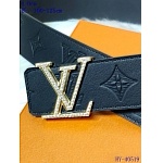 2020 Cheap Louis Vuitton 4.0 cm Width Belts # 217945, cheap LouisVuitton Belts
