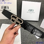2020 Cheap Balenciaga 3.8 cm Width Belts # 218013, cheap Balenciaga Belts