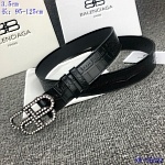 2020 Cheap Balenciaga 3.8 cm Width Belts # 218014, cheap Balenciaga Belts
