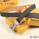 2020 Cheap Fendi 3.5 cm Width Belts # 218148