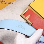 2020 Cheap Fendi 3.8 cm Width Belts # 218171, cheap Fendi Belts