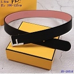 2020 Cheap Fendi 3.8 cm Width Belts # 218172, cheap Fendi Belts