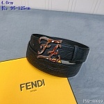 2020 Cheap Fendi 4.0 cm Width Belts # 218175, cheap Fendi Belts