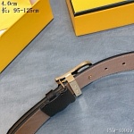 2020 Cheap Fendi 4.0 cm Width Belts # 218177, cheap Fendi Belts