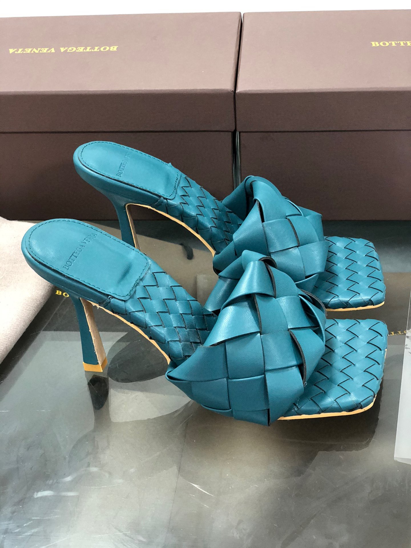 Cheap 2020 Cheap Bottega High Heel Mule Sandals For Cheap 2020 Cheap Bottega High Heel Mule Sandals For