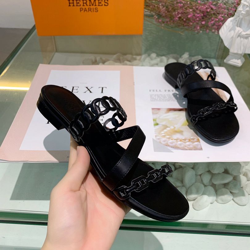 Cheap 2020 Cheap Hermes Sandals For Women 221383,63
