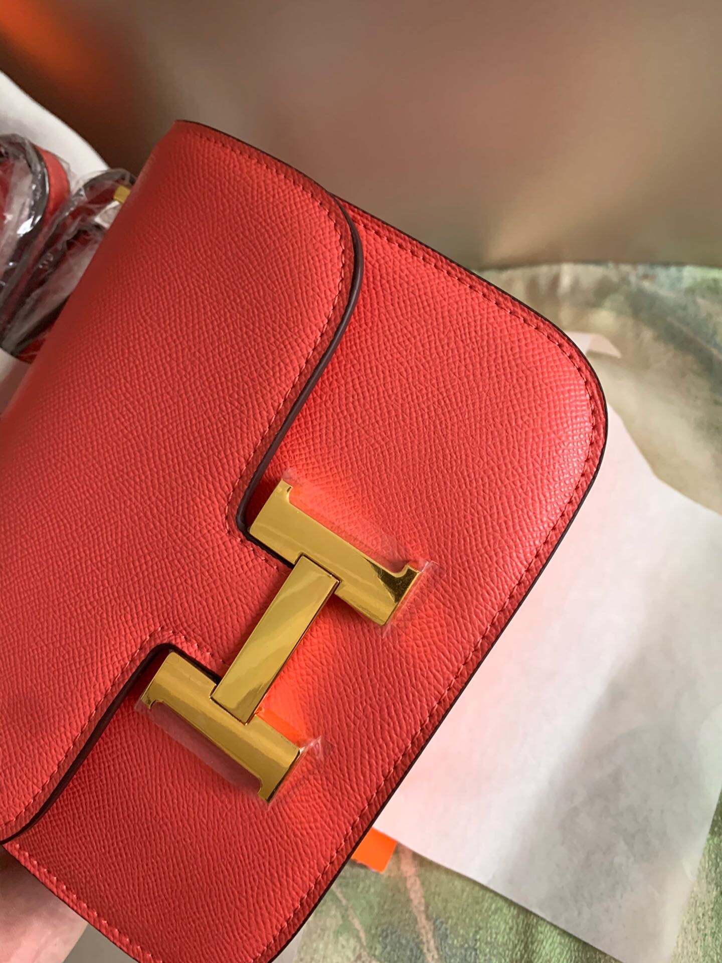 blue hermes crossbody bag