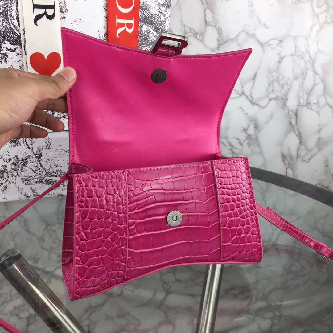 Cheap 2020 Cheap Balenciaga Hourglass S tophandle Bag 222275,89