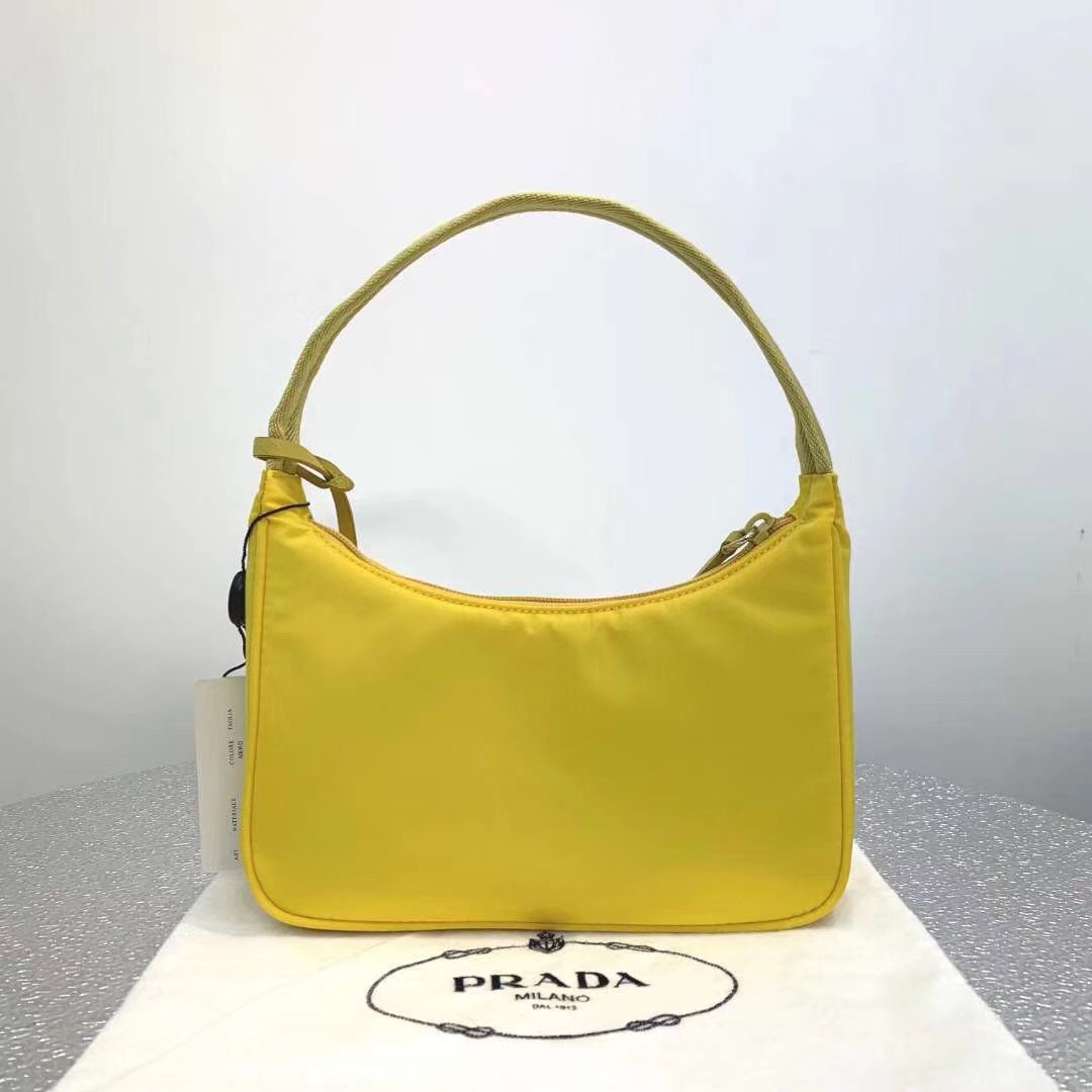 prada belt bag white