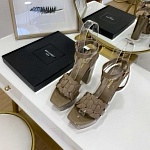 2020 Cheap YSL Interwind Straps Platform Sandals For Women # 221318, cheap YSL Sandals