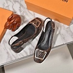 2020 Cheap Louis Vuitton Sling Back Sandals For Women # 221429, cheap Louis Vuitton Sandal