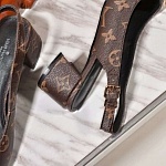 2020 Cheap Louis Vuitton Sling Back Sandals For Women # 221429, cheap Louis Vuitton Sandal