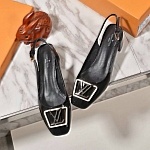 2020 Cheap Louis Vuitton Sling Back Sandals For Women # 221430, cheap Louis Vuitton Sandal