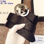 2020 Cheap Gucci 4.0 cm Width Belts  # 223094