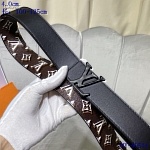 2020 Cheap Louis Vuitton 4.0 cm Width Belts  # 223181, cheap LouisVuitton Belts