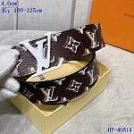 2020 Cheap Louis Vuitton 4.0 cm Width Belts  # 223183