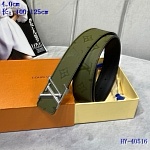 2020 Cheap Louis Vuitton 4.0 cm Width Belts  # 223228, cheap LouisVuitton Belts