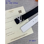 2020 Cheap Louis Vuitton 4.0 cm Width Belts  # 223243, cheap LouisVuitton Belts