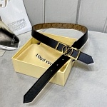 2020 Cheap Louis Vuitton 2.5cm Width Belts # 226619