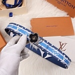 2020 Cheap Louis Vuitton 3.0cm Width Belts # 226629