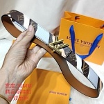 2020 Cheap Louis Vuitton 3.0cm Width Belts # 226630
