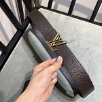 2020 Cheap Louis Vuitton 3.8cm Width Belts # 226693