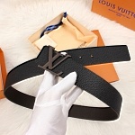 2020 Cheap Louis Vuitton 3.8cm Width Belts # 226742, cheap LouisVuitton Belts