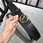 2020 Cheap Louis Vuitton 3.8cm Width Belts # 226744
