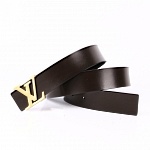 2020 Cheap Louis Vuitton 3.8cm Width Belts # 226747, cheap LouisVuitton Belts