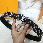 2020 Cheap Louis Vuitton 4.0cm Width Belts # 226754