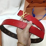 2020 Cheap Louis Vuitton 4.0cm Width Belts # 226762