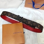 2020 Cheap Louis Vuitton 4.0cm Width Belts # 226763, cheap LouisVuitton Belts