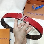 2020 Cheap Louis Vuitton 4.0cm Width Belts # 226765, cheap LouisVuitton Belts