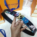 2020 Cheap Louis Vuitton 4.0cm Width Belts # 226839