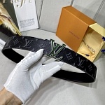 2020 Cheap Louis Vuitton 4.0cm Width Belts # 226844, cheap LouisVuitton Belts