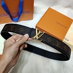2020 Cheap Louis Vuitton 4.0cm Width Belts # 226918, cheap LouisVuitton Belts