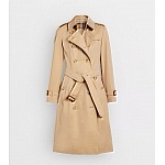 2020 Burberry Chelsea Long Cotton Gabardine Trench Coat For Women # 228703, cheap Burberry Coats