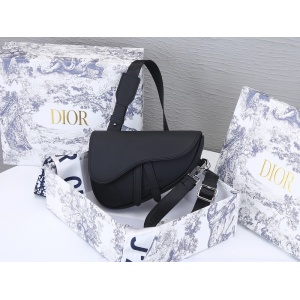 $95.00,Dior Saddle Bag Black Grained Calfskin  # 232749