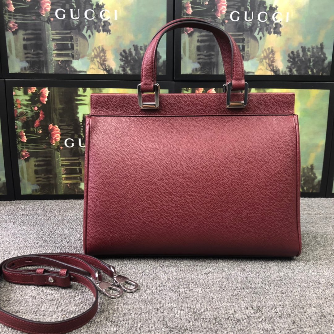 Gucci Zumi grainy leather small top handle bag # 233262 Gucci Zumi grainy leather small top handle bag # 233262, cheap Gucci Handbags, only $105!