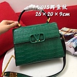 Valentino Croc Embossed Leather Handbags For Women # 232811, cheap Valentino Handbags