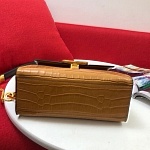 Valentino Croc Embossed Leather Handbags For Women # 232812, cheap Valentino Handbags
