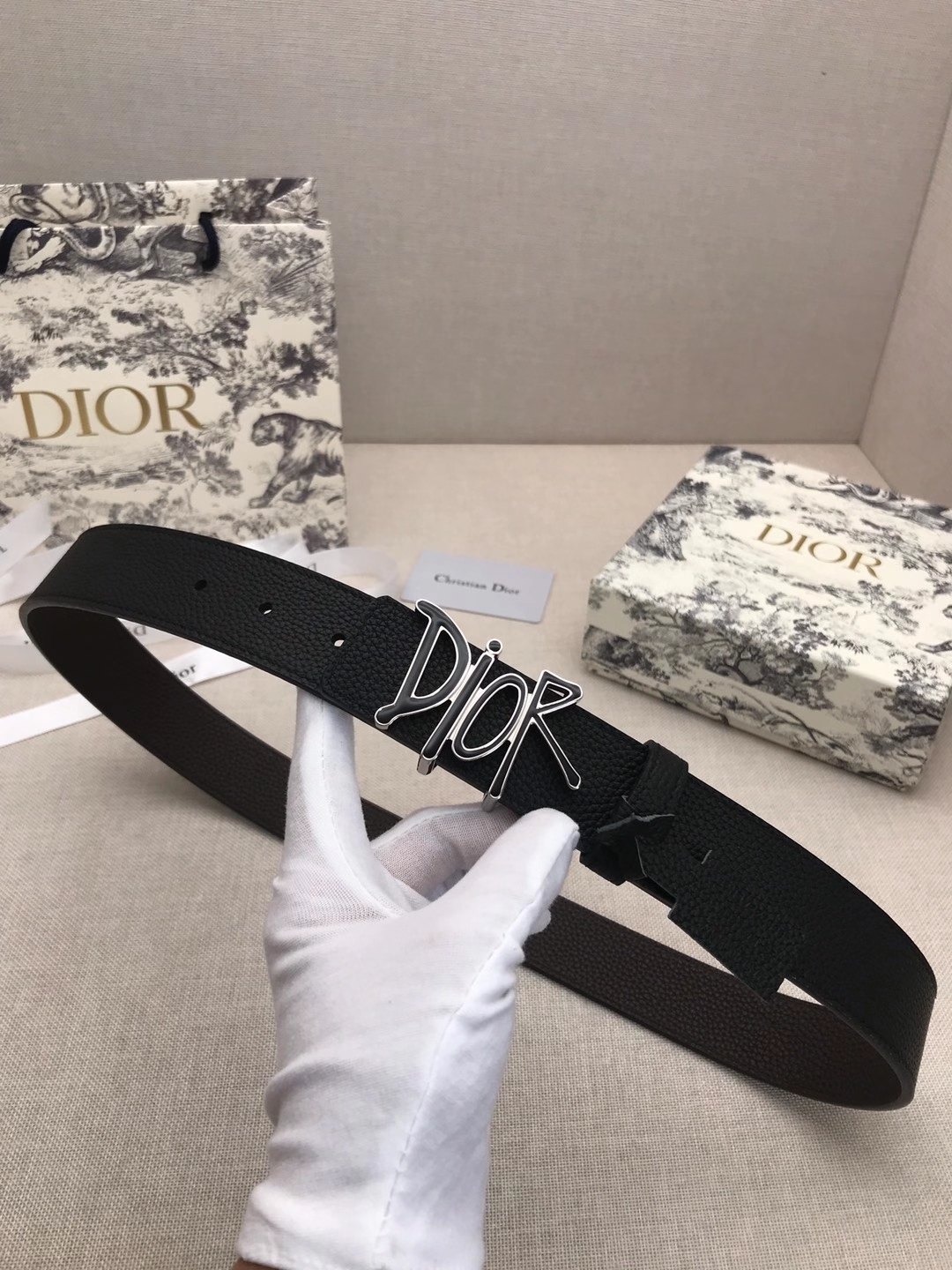 Cheap 2021 3.4 cm Width Dior Belts For Women 234640,45 [FB234640