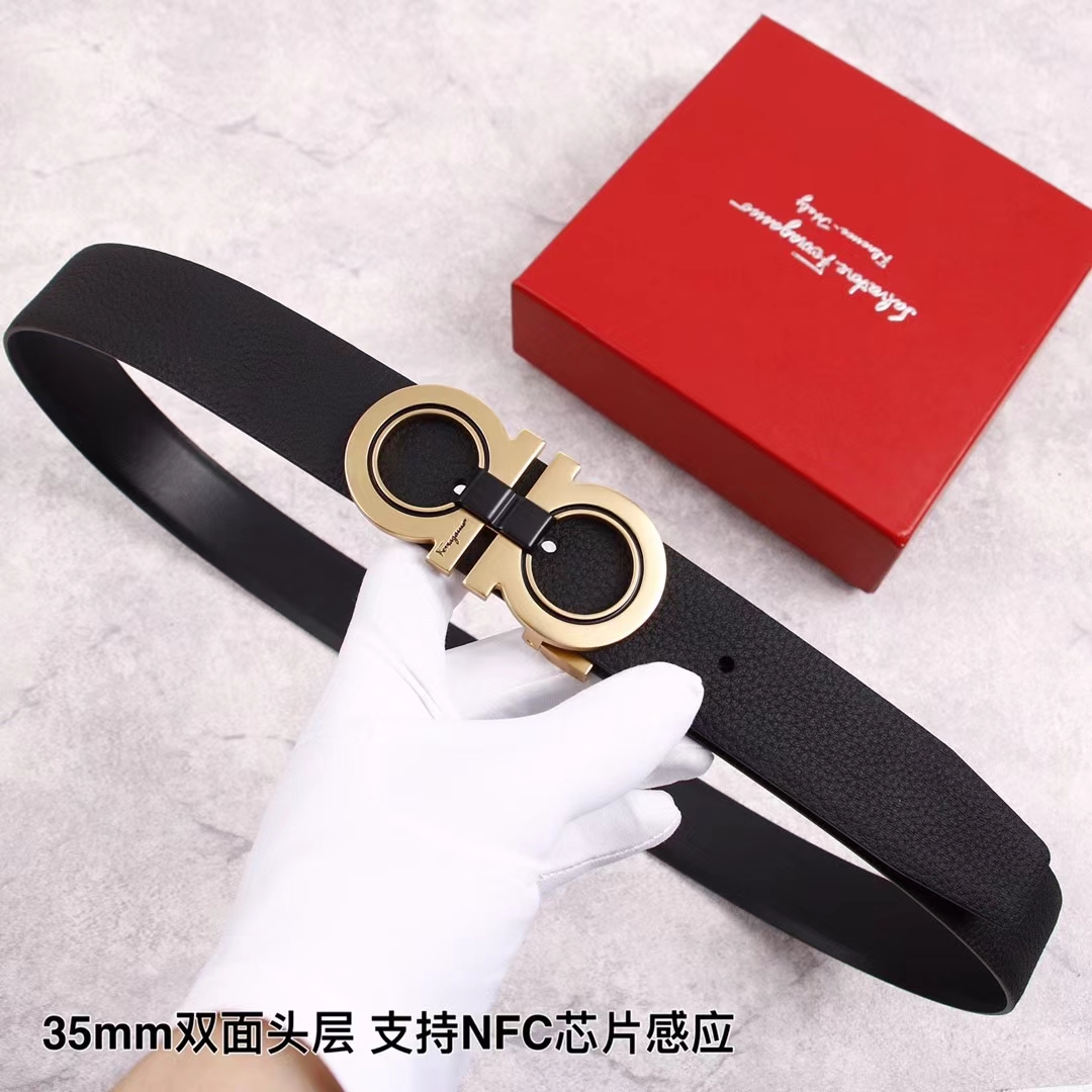 2021 Ferragamo 3.5 cm Width Belts # 235921 2021 Ferragamo 3.5 cm Width Belts # 235921, cheap Ferragamo Belts, only $45!