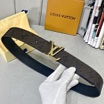 2021 4.0 cm Width Louis Vuitton Belts  # 235263