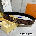 2021 4.0 cm Width Louis Vuitton Belts  # 235276, cheap LouisVuitton Belts