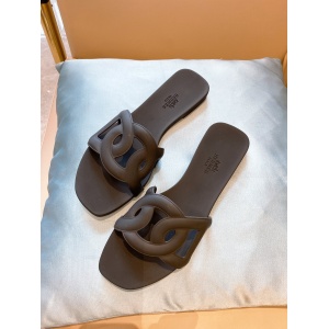 $38.00,2021 Hermes Aloha Omaha Slippers For Women # 237633