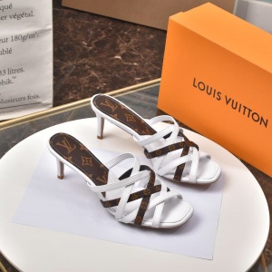 $65.00,Louis Vuitton 6.5 cm Height High Heel Sandals For Women # 237907