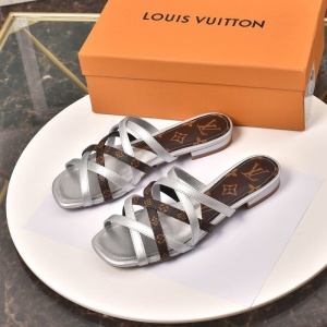 $65.00,Louis Vuitton Flat Heel Sandals For Women # 237917