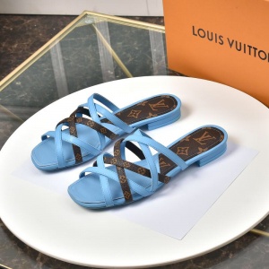 $65.00,Louis Vuitton Flat Heel Sandals For Women # 237920