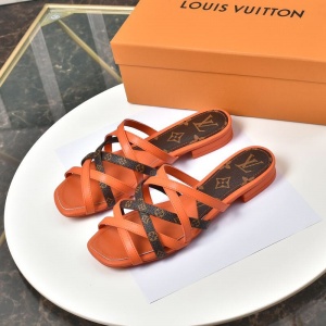 $65.00,Louis Vuitton Flat Heel Sandals For Women # 237921